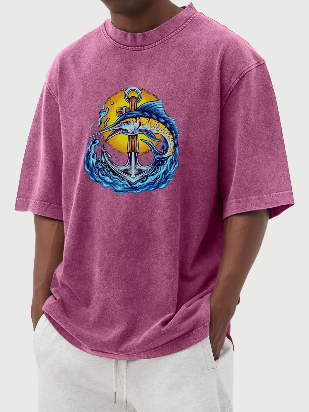 Silas Vintage Anchor Tee