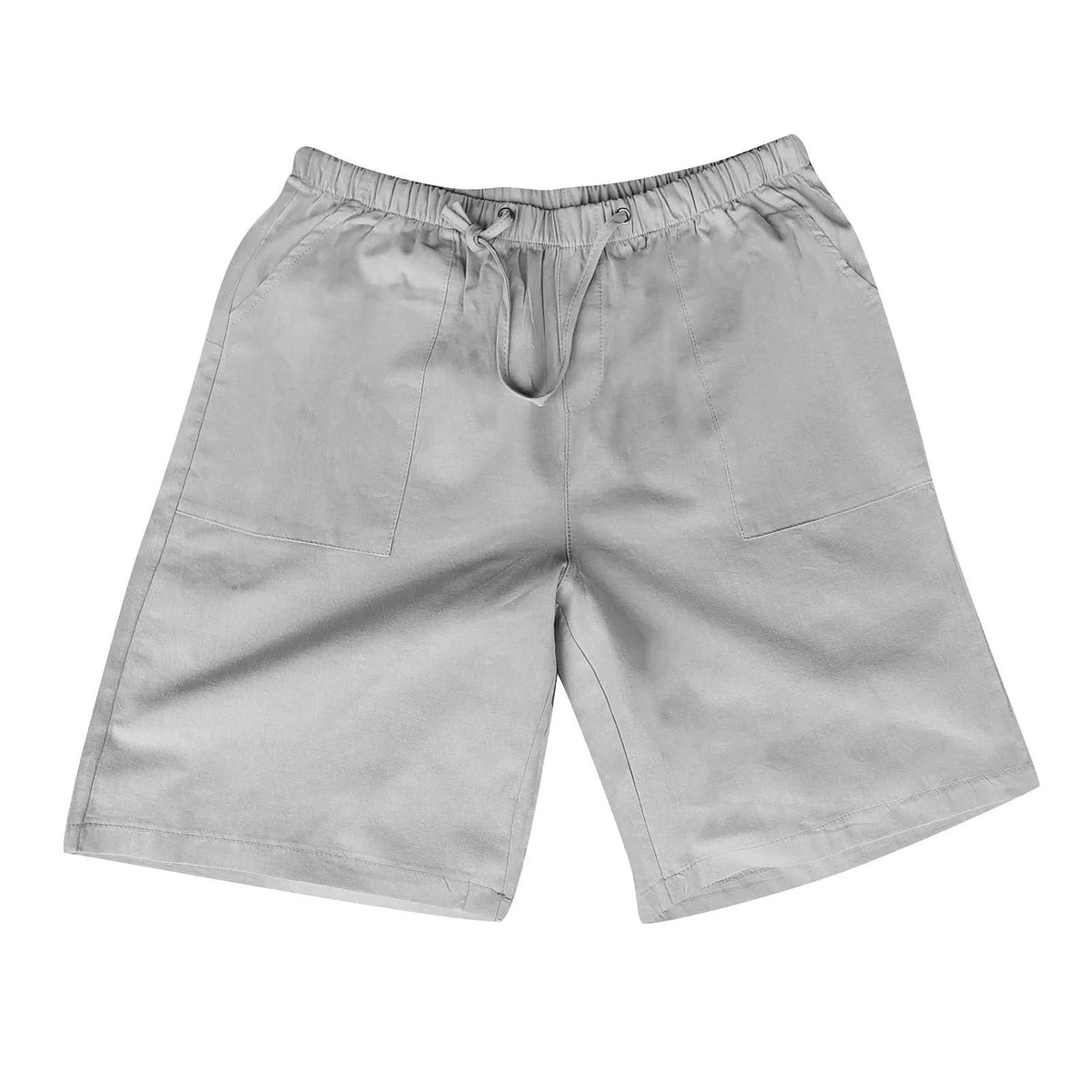Keller Linen Multi-Pocket Drawstring Shorts