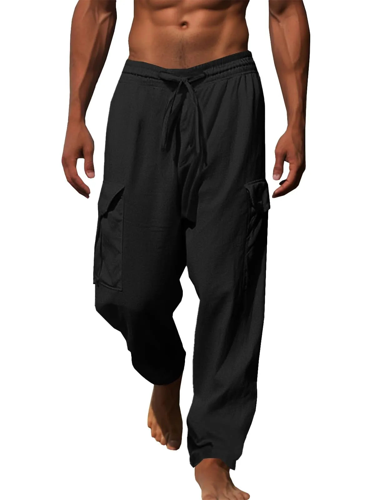 Alden Multi-Pocket Drawstring Trousers