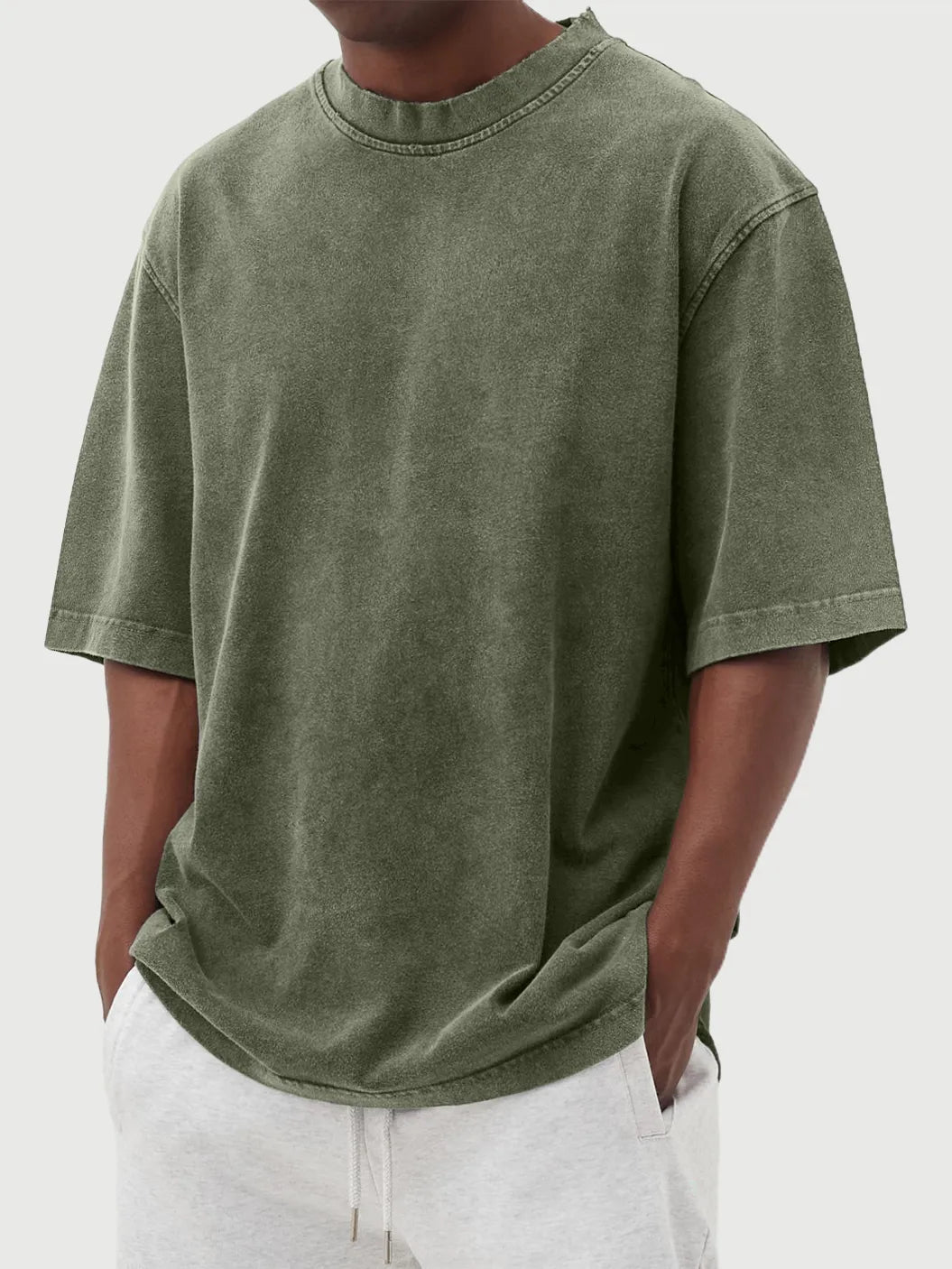 Wade Vintage Distressed Cotton Tee