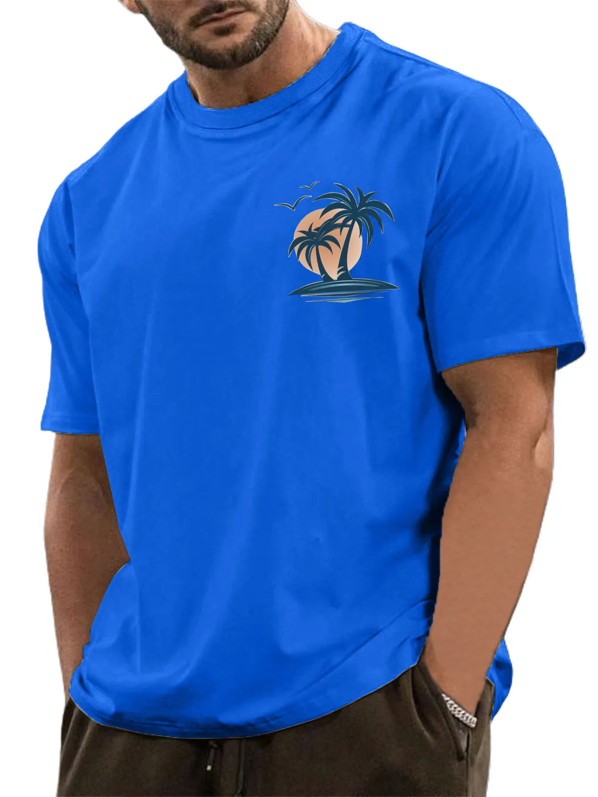 Camden Palm Tree Cotton Tee