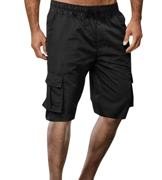 Camden Cotton Cropped Solid Pants
