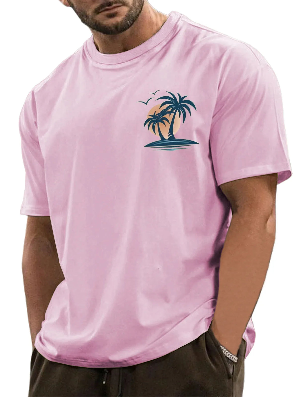 Camden Palm Tree Cotton Tee