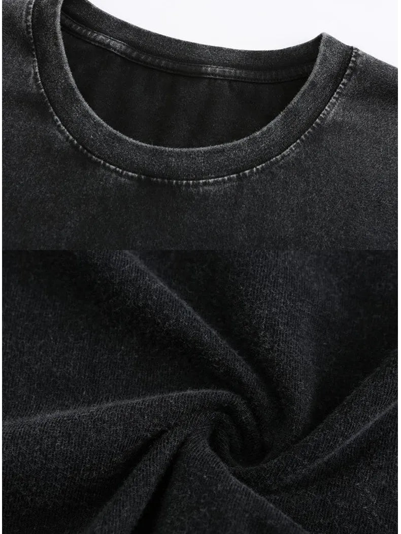 Wade Vintage Distressed Cotton Tee