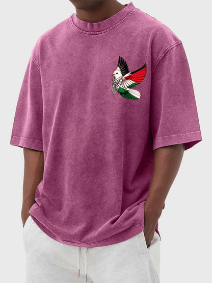 Keaton Vintage Dove Tee