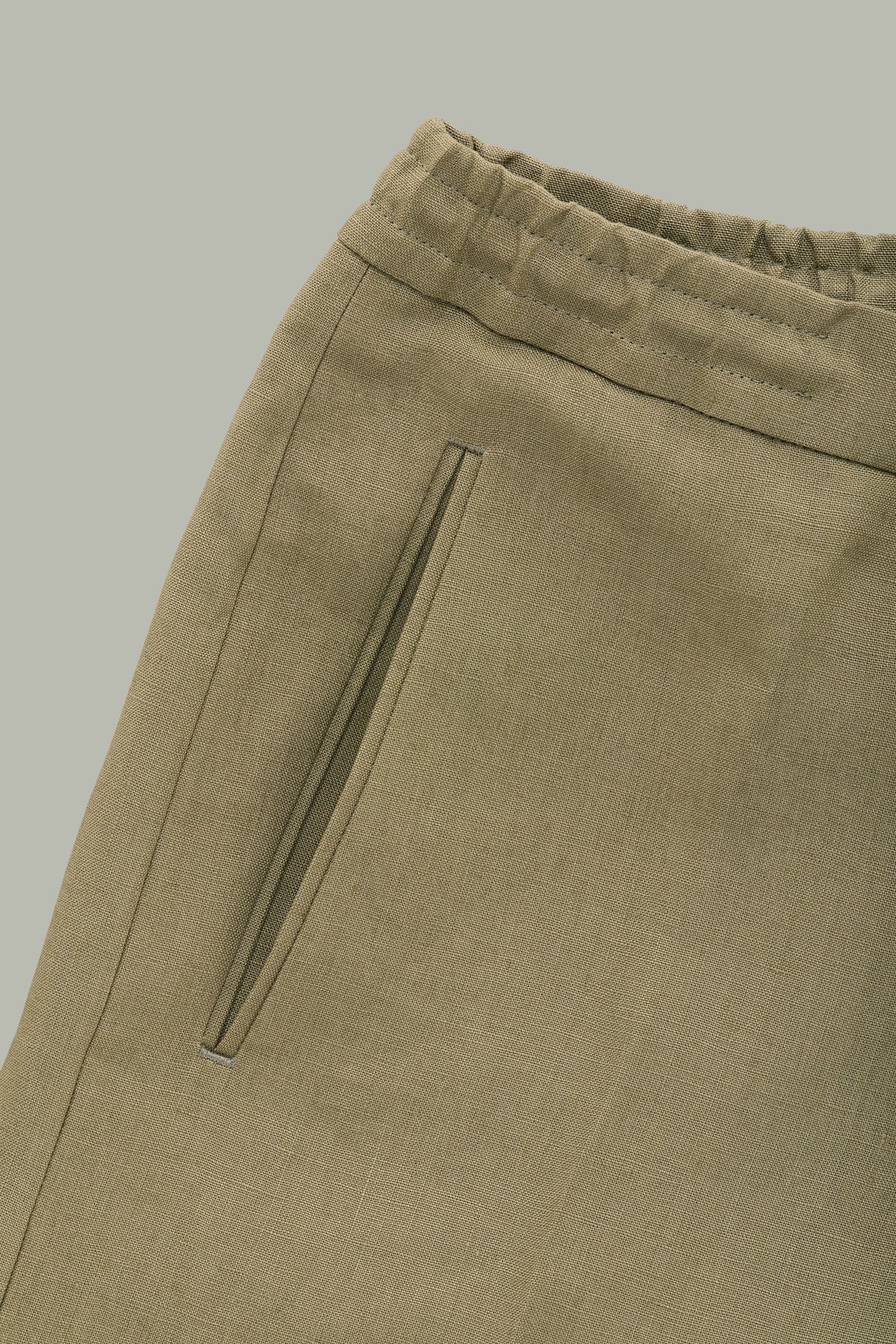 Colter Sage Linen Easy Shorts