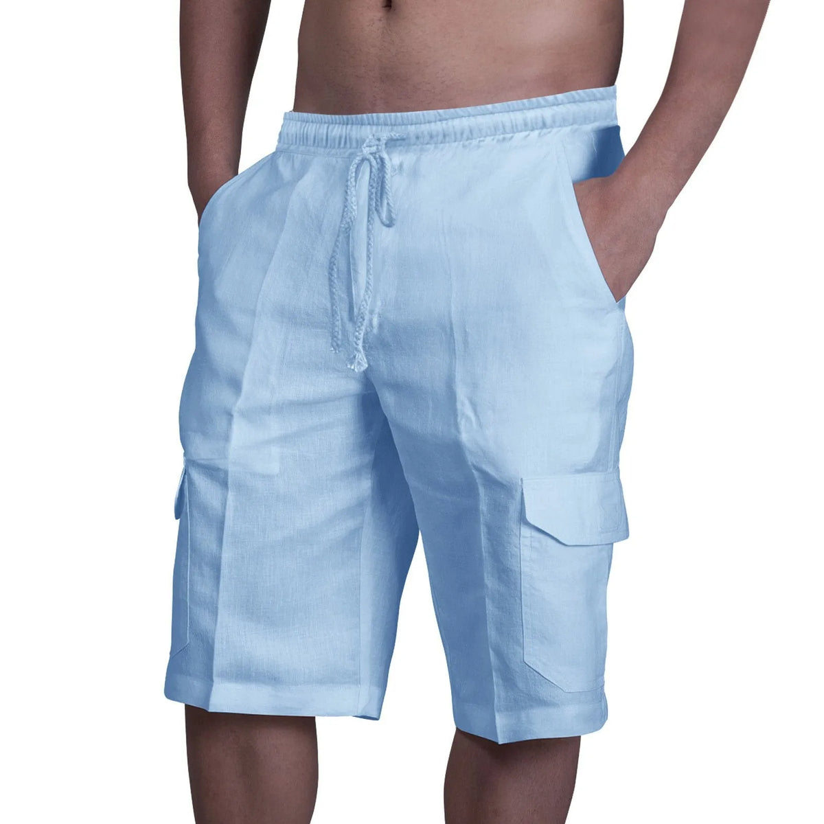 Lennox Linen Multi-Pocket Shorts