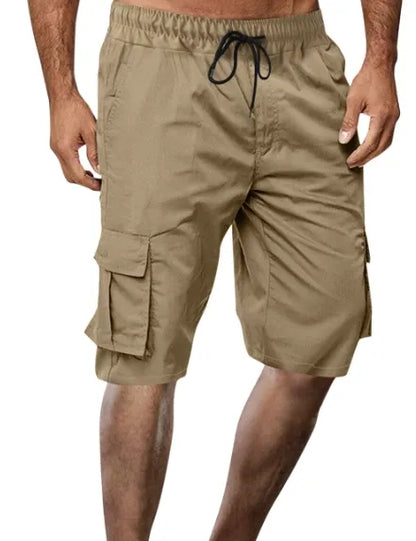 Camden Cotton Cropped Solid Pants