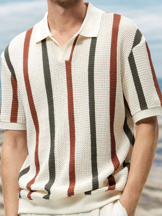 Hale Colorblock Knit Polo