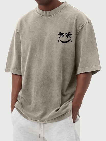 Sterling Vintage Smiley Coconut Tee