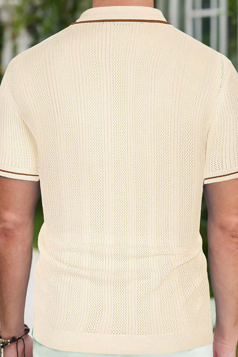 Easton Colorblock Cooling Knit Polo