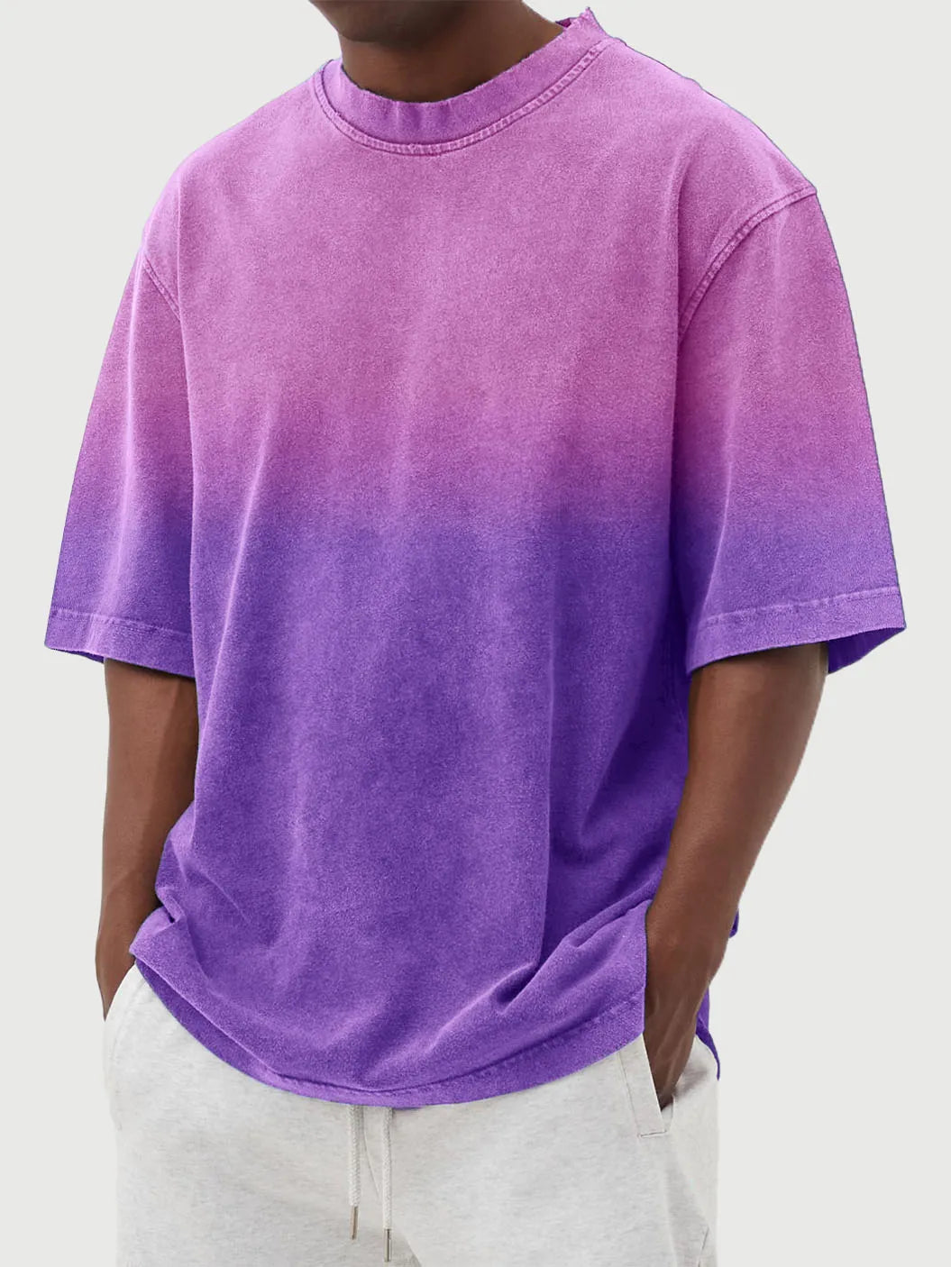 Corbin Gradient Cotton Tee