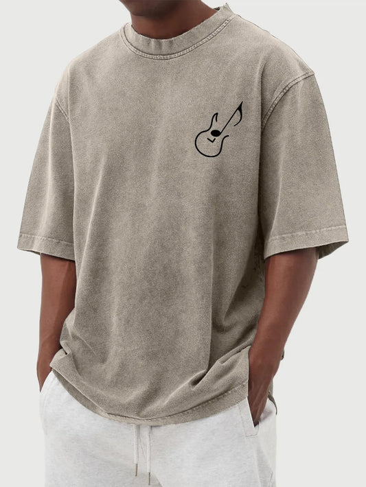 Reid Vintage Music Note Tee