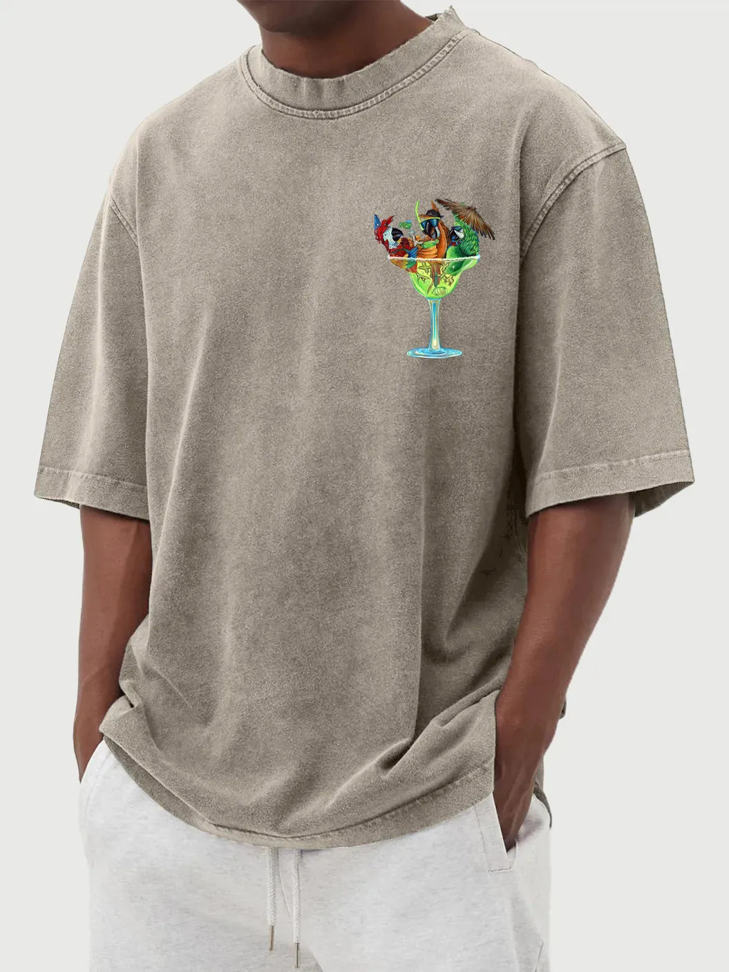 Hale Vintage Parrot Cocktail Tee