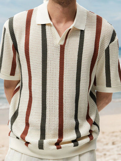 Hale Colorblock Knit Polo