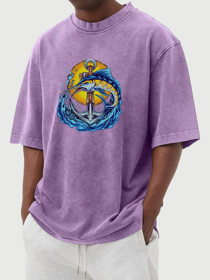 Silas Vintage Anchor Tee