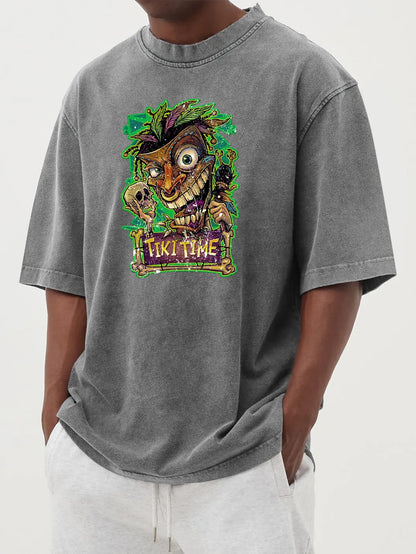 Weston Vintage Distressed Tiki Tee