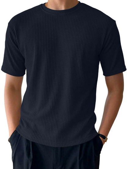Carver Stripe Ribbed Tee
