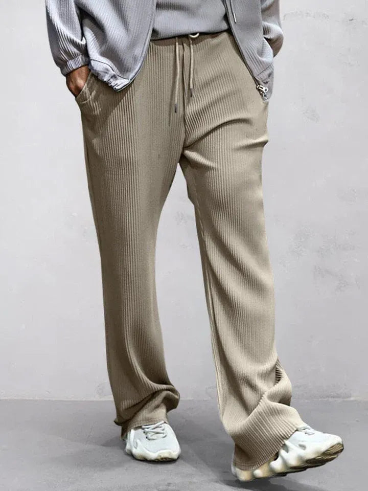 Hollis Drawstring Ribbed Pants