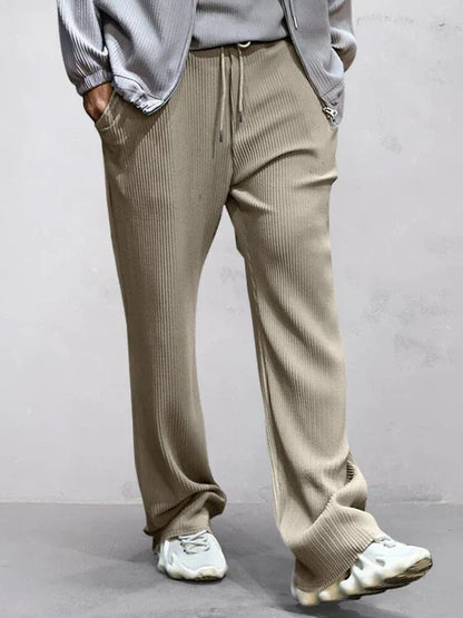 Hollis Drawstring Ribbed Pants