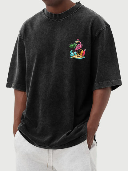 Rhodes Vintage Flamingo Tee
