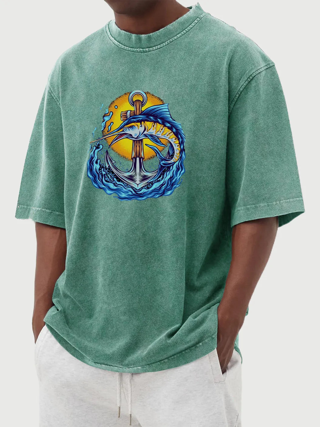 Silas Vintage Anchor Tee