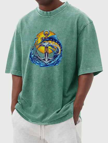 Silas Vintage Anchor Tee