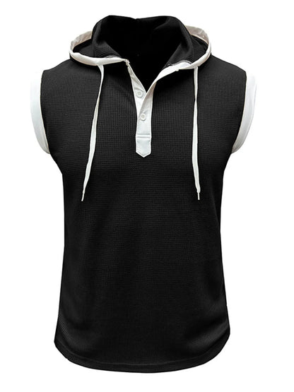 Reid Waffle Hooded Tank