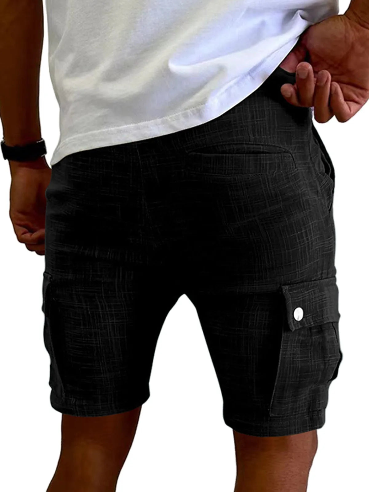 Easton Cotton Multi-Pocket Shorts