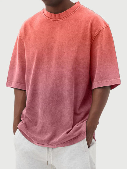 Corbin Gradient Cotton Tee
