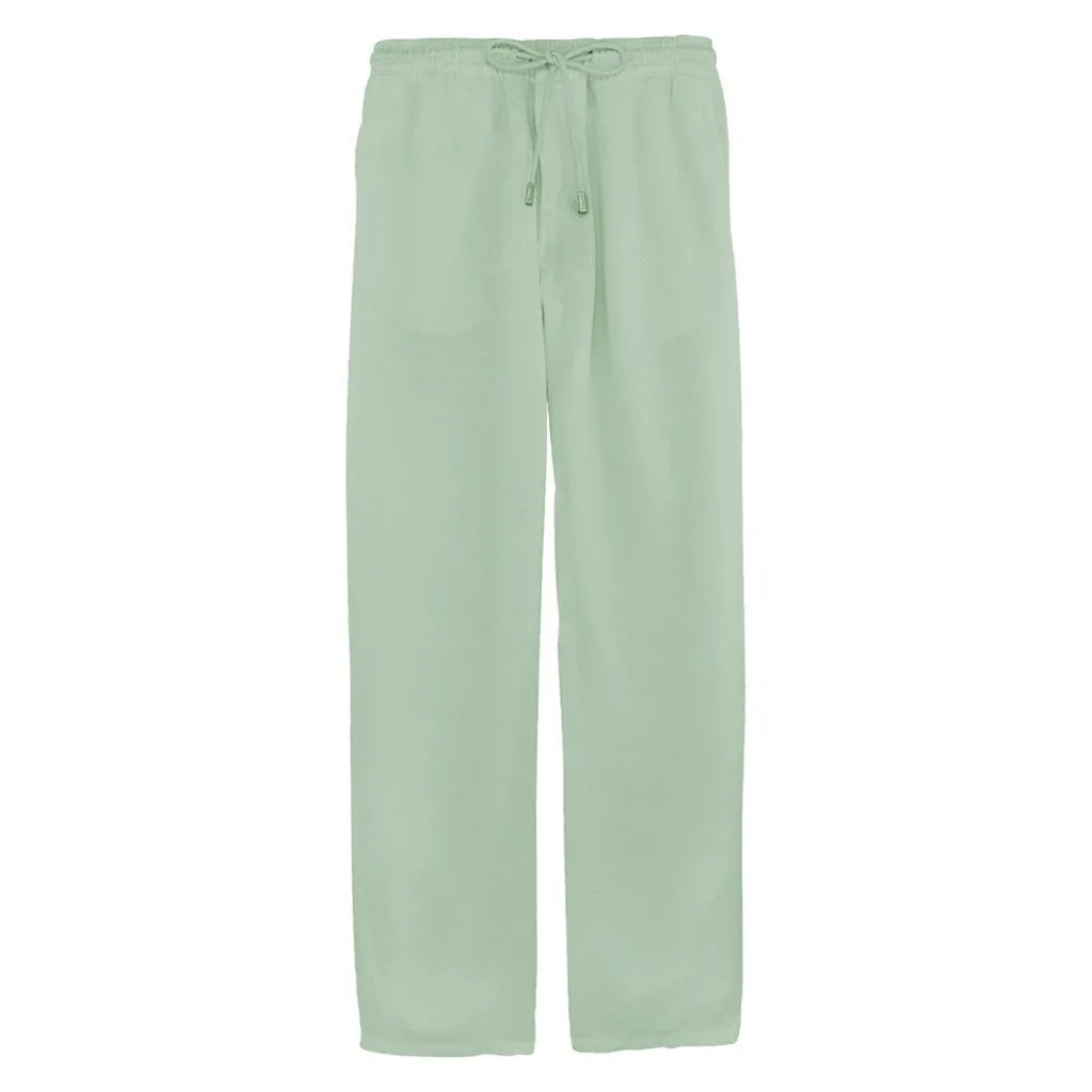 Nolan Cotton-Linen Sport Solid Pants