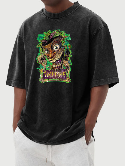Weston Vintage Distressed Tiki Tee