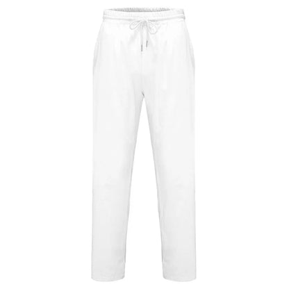 Nolan Cotton-Linen Sport Solid Pants