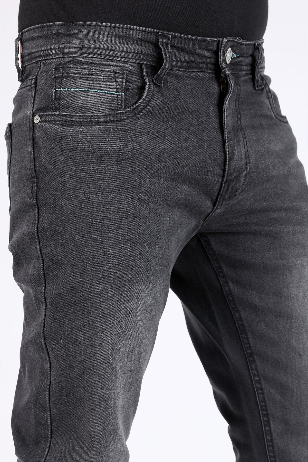 Keller Slim Straight Stretch Jeans