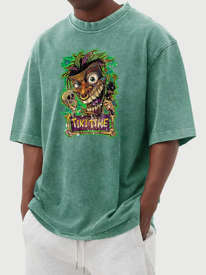 Weston Vintage Distressed Tiki Tee