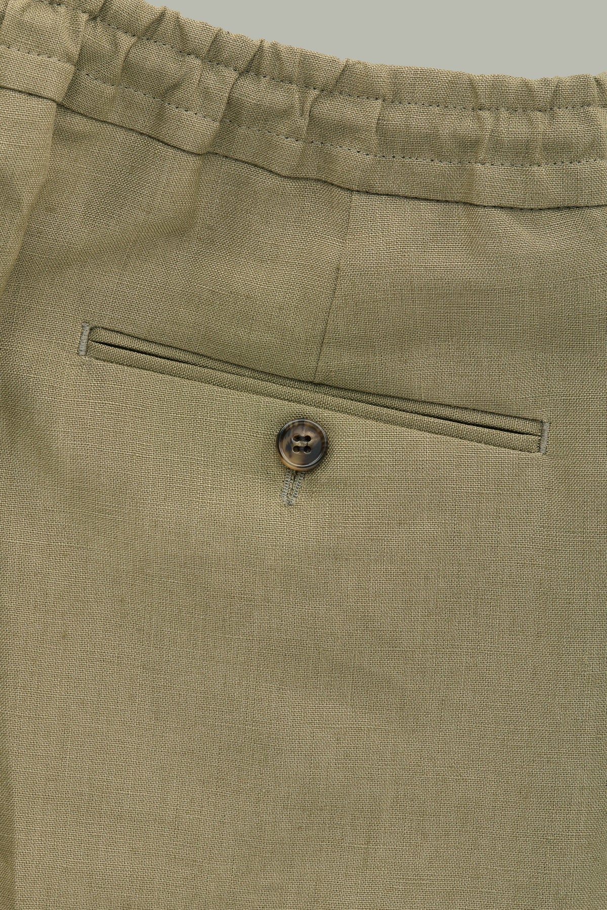 Colter Sage Linen Easy Shorts
