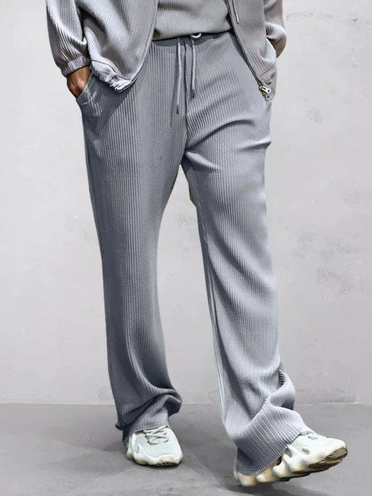 Hollis Drawstring Ribbed Pants