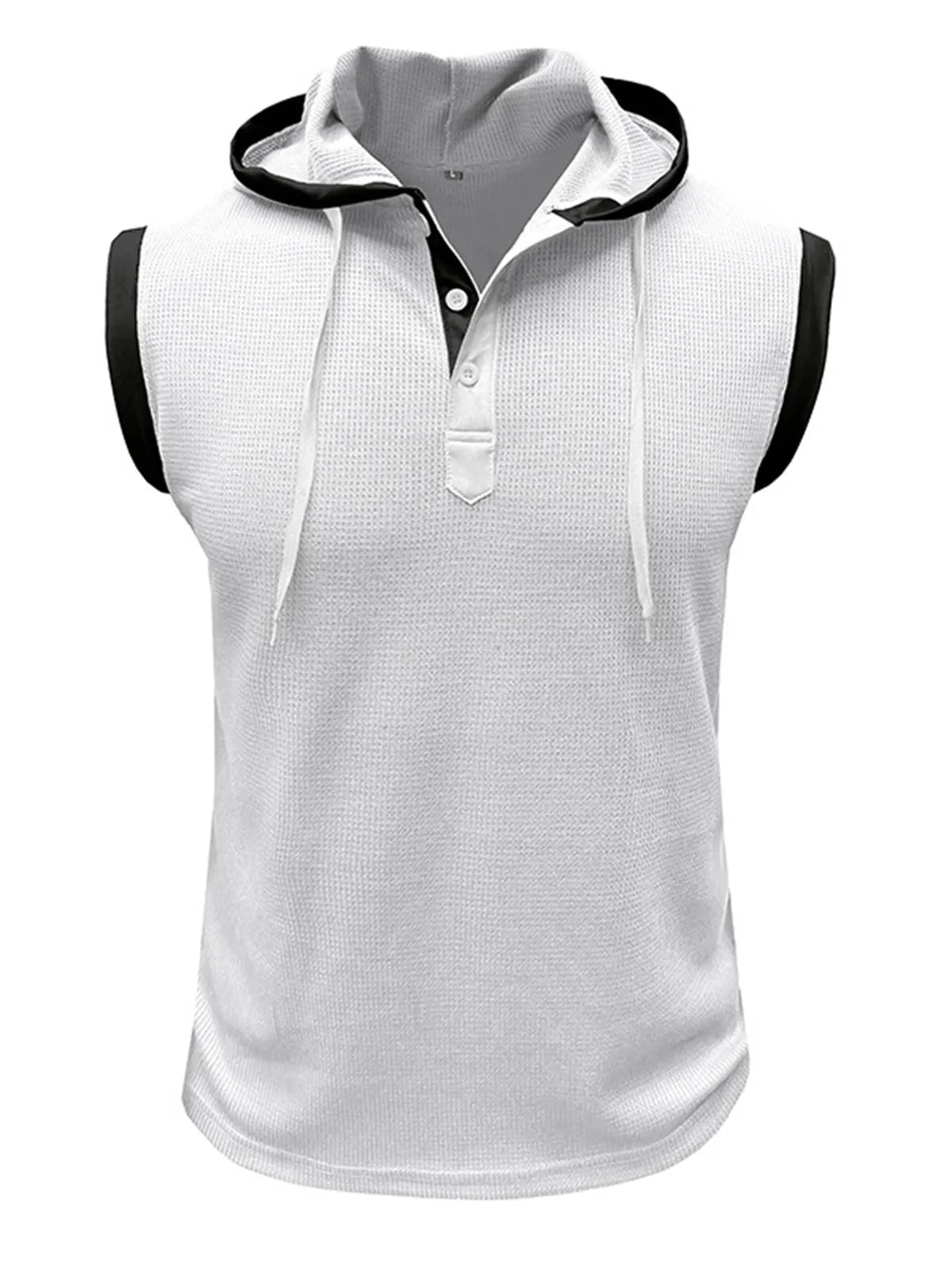 Reid Waffle Hooded Tank