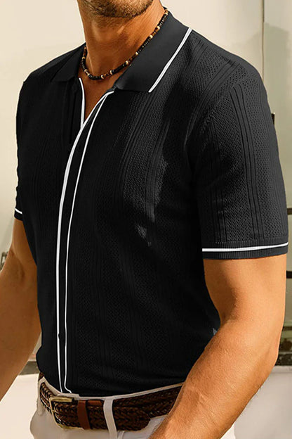 Easton Colorblock Cooling Knit Polo