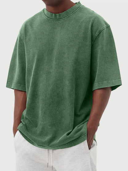 Wade Vintage Distressed Cotton Tee