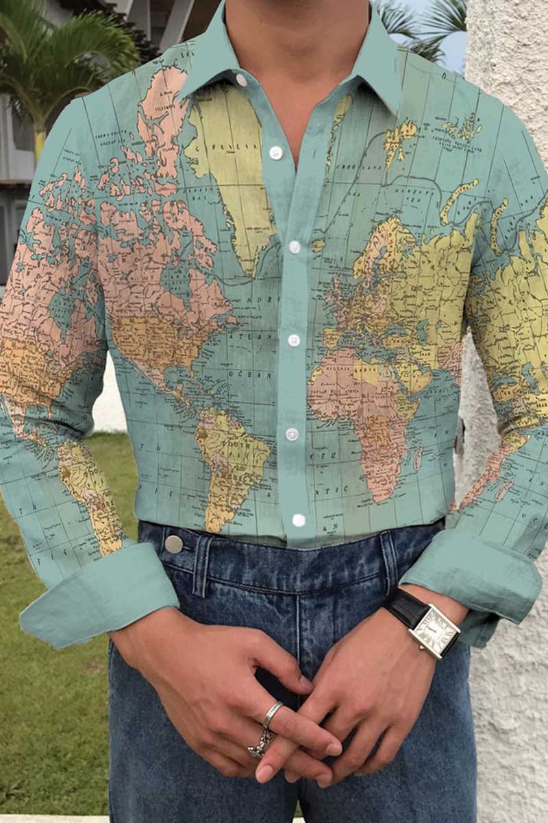 Thatcher Cotton-Linen Long-Sleeve Shirt
