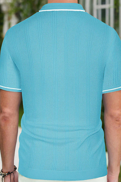 Easton Colorblock Cooling Knit Polo